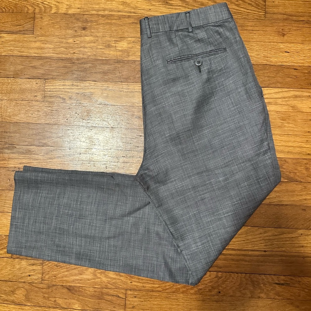 Ermenegildo Zegna Wool Silk Dress Trousers 50R